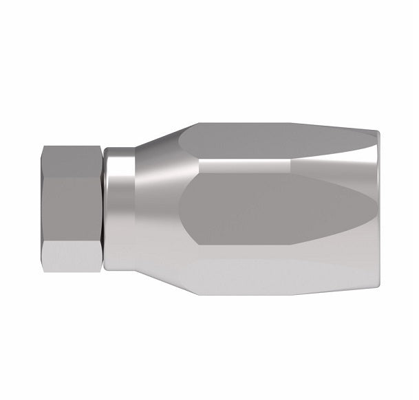 191000-10S Aeroquip by Danfoss | Lifesaver 100R2 Skive Style Reusable Hose Fitting | -10 Braze x -10 Reusable Hose End | Steel