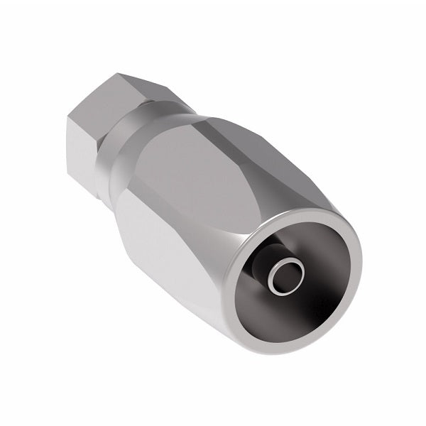191000-16S Aeroquip by Danfoss | Lifesaver 100R2 Skive Style Reusable Hose Fitting | -16 Braze x -16 Reusable Hose End | Steel