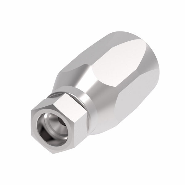 191000-16S Aeroquip by Danfoss | Lifesaver 100R2 Skive Style Reusable Hose Fitting | -16 Braze x -16 Reusable Hose End | Steel