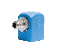 190040 ZSi-Foster Swivel Fitting - Non-Marring Single Swivel - 3/8" FPT x 1/4" MPT - Steel 