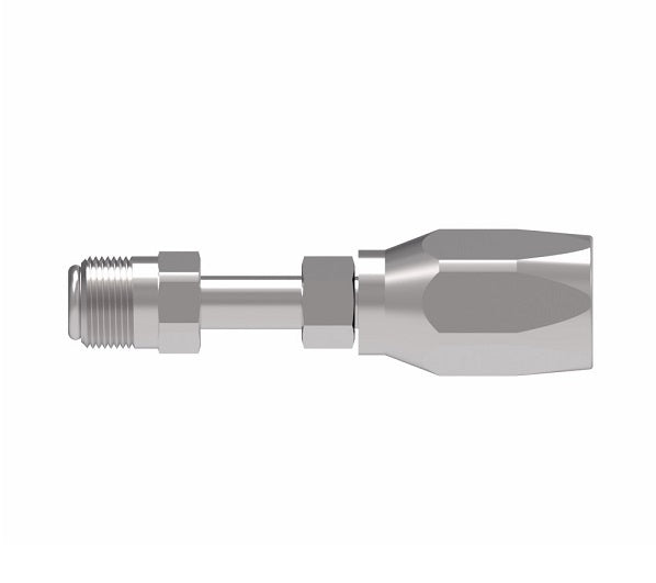 190111-5-6S Aeroquip by Danfoss | SAE Male Inverted Flare 100R5 Reusable Hose Fitting | -05 SAE Male Inverted Flare x -06 Reusable Hose End | Steel