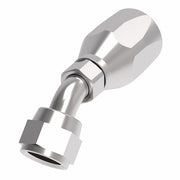 190299-12S Aeroquip by Danfoss | Female SAE 45° Swivel 45° Elbow 100R5 Reusable Hose Fitting | -12 Female SAE 45° Swivel x -12 Reusable Hose End | Steel