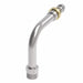 190326-6S Aeroquip by Danfoss | Male SAE Inverted Flare Long Drop 90° Elbow Socketless Reusable Hose Fitting | -06 Male SAE Inverted Flare x -06 Push-On Hose Barb | Steel