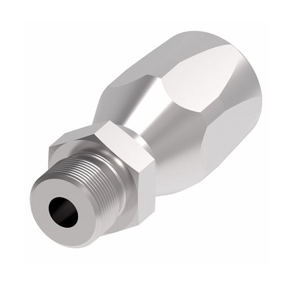 190463-6S Aeroquip by Danfoss | SAE Male ORB 100R5 Reusable Hose Fitti ...