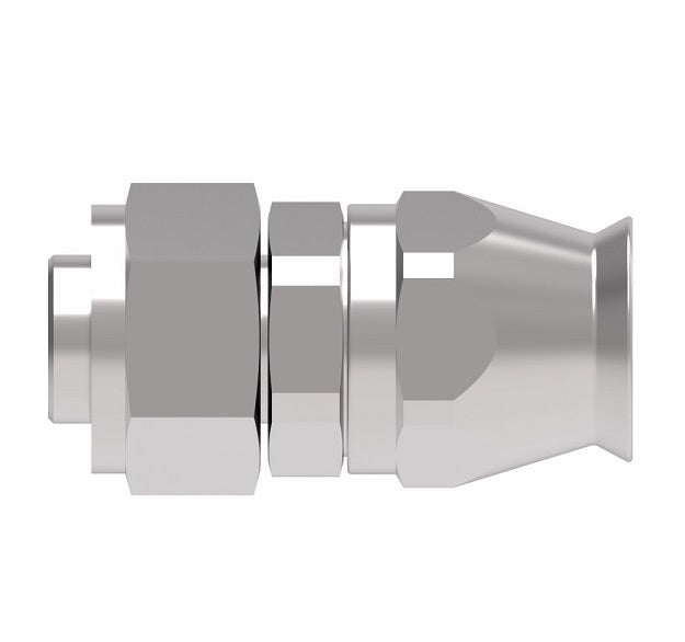 190742-10S Aeroquip by Danfoss | Special Ball Sleeve Super Gem PTFE Reusable Hose Fitting | -10 Ball Sleeve x -10 Reusable Hose End | Steel