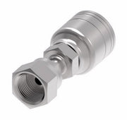 1AA12FR16 Aeroquip by Danfoss | 1 & 2 Wire TTC Female ORS Swivel (FR) Crimp Fitting | -12 Female O-Ring Face Seal Swivel x -16 Hose Barb | Steel