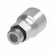 1AA10MB8 Aeroquip by Danfoss | 1 & 2 Wire TTC Male Boss O-Ring (MB) Crimp Fitting | -10 Male Boss O-Ring x -08 Hose Barb | Steel