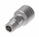 1AA4MP4TZ Aeroquip by Danfoss | 1 & 2 Wire TTC Male Pipe Crimp Fitting (MP) | -04 Male Pipe x -04 Hose Barb | Zinc-Nickel Plated Steel