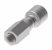 1AA8PF8 Aeroquip by Danfoss | 1 & 2 Wire TTC Female Pipe Swivel Crimp Fitting (PF) | -08 Female Pipe Swivel x -08 Hose Barb | Steel