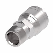 1A6BT6 Aeroquip by Danfoss | 1 & 2 Wire TTC BSP Male Tapered, BSPT (BT) Crimp Fitting | -06 Male BSPT x -06 Hose Barb | Steel