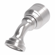 1A10KSA10 Aeroquip by Danfoss | 1 & 2 Wire TTC Komatsu Split Flange 45° Elbow (KSA) Crimp Fitting | -10 Komatsu Flange x -10 Hose Barb | Steel