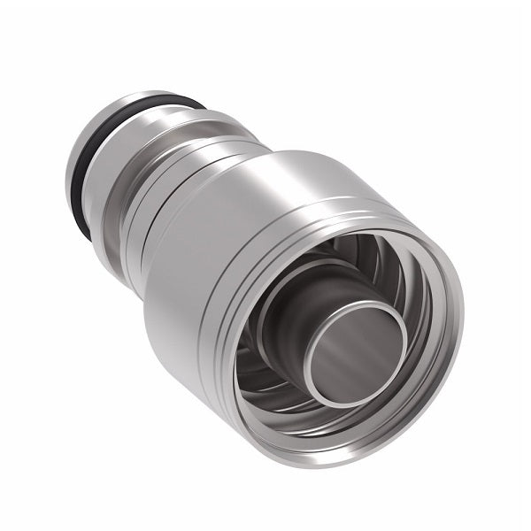 1A20SL20 Aeroquip by Danfoss | 1 & 2 Wire TTC Male Staplok (SL) Crimp Fitting | -20 Male Staplok x -20 Hose Barb | Steel