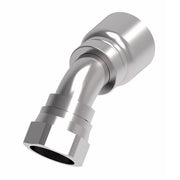1GA16FJA16 Aeroquip by Danfoss | 1 & 2 Wire OTC Female JIC 37° Swivel 45° Elbow (FJA) Crimp Fitting | -16 Female JIC 37° Swivel x -16 Hose Barb | Steel