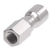 1GA8PF8 Aeroquip by Danfoss | 1 & 2 Wire OTC Female Pipe Swivel Crimp Fitting (PF) | -08 Female Pipe Swivel x -08 Hose Barb | Steel