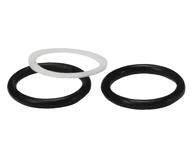 1H-SKIT Dixon Valve H-Series ISO-B Quick Disconnect Hydraulic Coupler Seal Kit - For: Steel, 303 SS, 316 SS Couplers - 1/8" Body Size - Nitrile