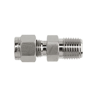 12-DMC-12 Dixon Instrumentation Fitting - Stainless Steel Male Connector - 3/4" Tube OD x 3/4" Male NPT (Pack of 10)