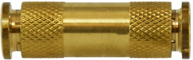 20021 (20-021) Midland Push-In Fitting - Union Connector - 1/2" Tube OD - Brass