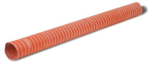 2005-350 FlexFab Series 2005 2-Ply Industrial SIL-FAB2™ Wire Reinforced Duct - 3.50" ID - 3.64" OD - 12ft