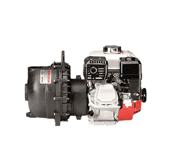 300PH13W Banjo Polypropylene 3" Wet Seal Pump with 13 HP Honda® Engine with Electric Start & Pull Rope