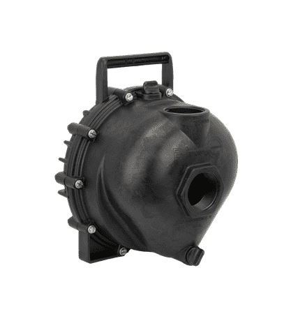 200PO Banjo Polypropylene 2" Pump Only with 3 Vane Impeller