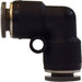 20152C (20-152C) Midland Push-In Fitting - Union 90° Elbow - 1/4" Tube OD - Composite Body