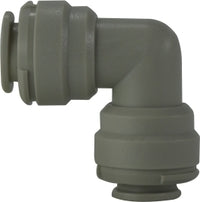 20152P (20-152P) Midland Push-In Tube Fitting - 90° Union Elbow - 1/4" Tube OD x 1/4" Tube OD - Plastic