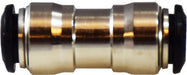 20603N Midland Push-In Fitting - Metric Union - 10mm Tube OD - Nickel Plated Brass