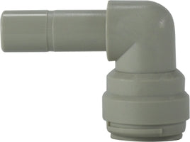 20748P (20-748P) Midland Push-In Tube Fitting - Plug-In 90° Elbow - 1/2" Tube OD x 1/2" Stem OD - Plastic