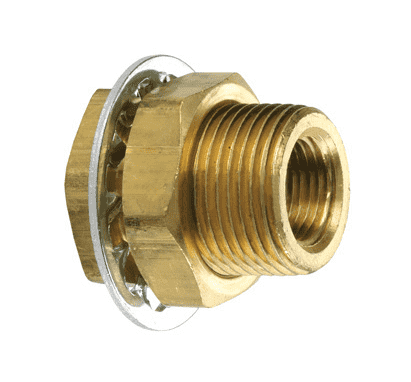 BRASS BULKHEAD ANCHOR FRAME COUPLING 