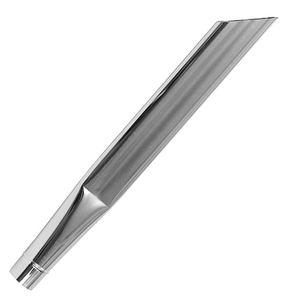 209ST Flexaust 2" Crevice Tool with Angled End | Chrome Plated Steel | 24" Length