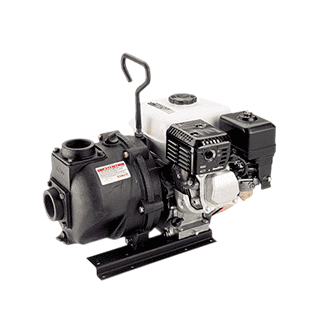 222PIH5E Banjo 2" 222 Series Cast Iron Pump with 5.5 HP Honda® Engine with Electric Start