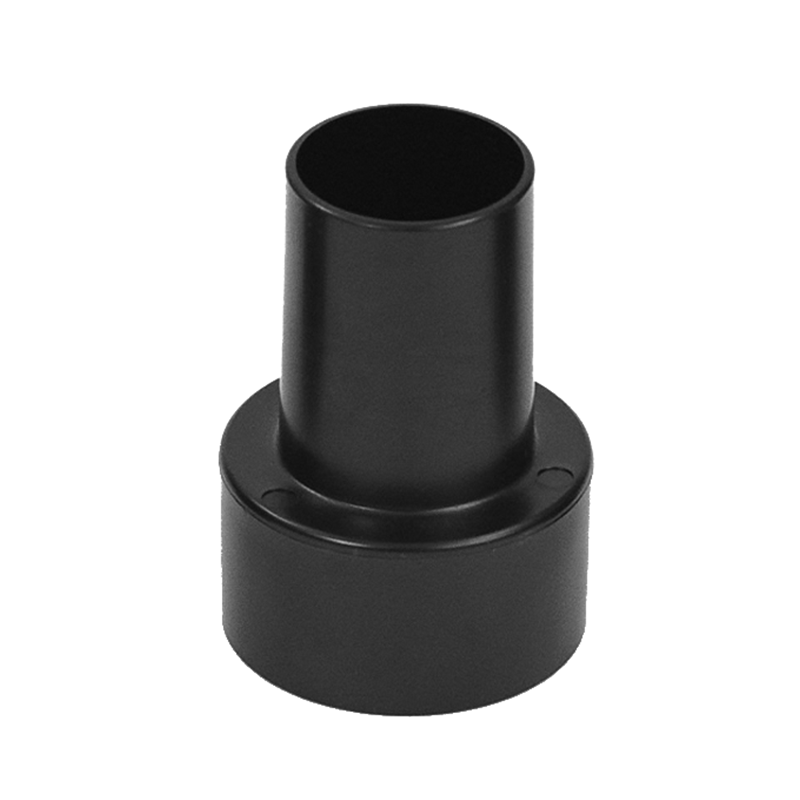 225EB Flexaust Hose Adapter | 1-1/2" Hose End | 2-1/4" Vacuum Intake | Black