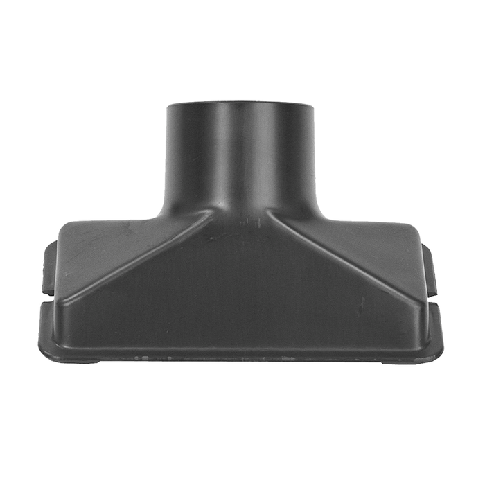 235 Flexaust 2-1/4" Friction Fit Utility Nozzle | 6" Width | Plastic | Black