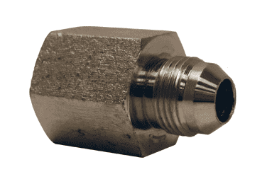 2405-8-6 Dixon Zinc Plated Steel 3/4"-16 Male 37 deg. Flare JIC x 3/8"-18 Female NPTF