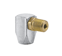 25US90-101 ZSi-Foster Swivel Fitting - 90 deg Swivel - 1/4" FPT x 1/4" NPT - Brass, w/Viton Seal