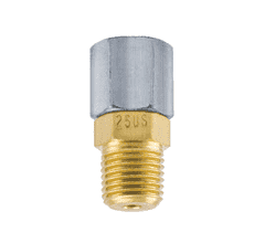 38US ZSi-Foster Swivel Fitting - Male to Female Pipe - 3/8" FPT x 3/8" MPT - Brass/Steel