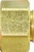 700261-08 Midland Lead Free Compression Fitting - Nut with Captive Sleeve - 1/2" Tube OD - Brass