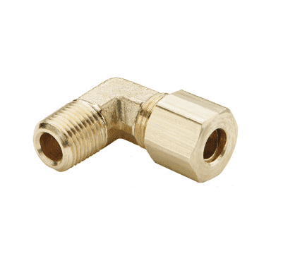 169C-0602 Dixon Brass Compression Fitting - Male Elbow - 3/8" Tube Size x 1/8" Pipe Thread