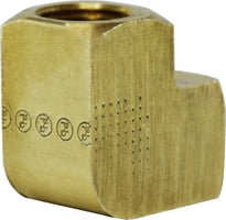 706100-12 Midland Lead Free Pipe Fitting - Female 90° Elbow Barstock - 3/4" Female Pipe - Brass