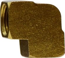 28002 (28-002) Midland 90° Female Elbow - 1/4" Female NPTF x 1/4" Female NPTF - Brass