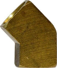 28021B Midland 45° Female Elbow - 1/2" Female NPTF x 1/2" Female NPTF - Brass