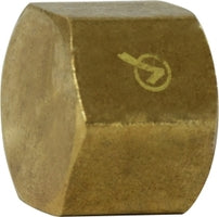 706108-08 Midland Lead Free Pipe Fitting - Cap - 1/2" Female Pipe - Brass