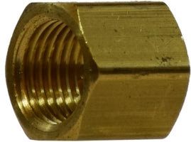 28075 (28-075) Midland Female Pipe Cap - 1/8" Female NPTF x 1/8" Female NPTF - Brass