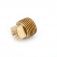 706114-12 Midland Lead Free Pipe Fitting - Plug Solid Square Head - 3/4" Male Pipe - Brass