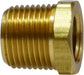 28108 (28-108) Midland Hex Bushing - 3/4" Male NPTF x 1/8" Female NPTF - Brass