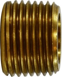 706140-0604 Midland Lead Free Pipe Fitting - Face Bushing - 3/8" Male Pipe x 1/4" Female Pipe - Brass