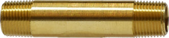 28142 (28-142) Midland Long Nipple - 1/8" Male NPTF - 2-1/2" Length - Brass