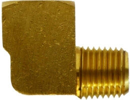 28158 (28-158) Midland 90° Street Elbow - 3/8" Female NPTF x 3/8" Male NPTF - Brass