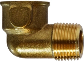 28169 (28-169) Midland Forged 90° Street Elbow - 3/4" Female NPTF x 3/4" Male NPTF - Brass