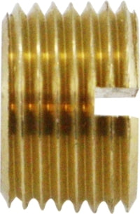 28174 (28-174) Midland Slotted Head Plug - 1/8" Male NPTF - Brass